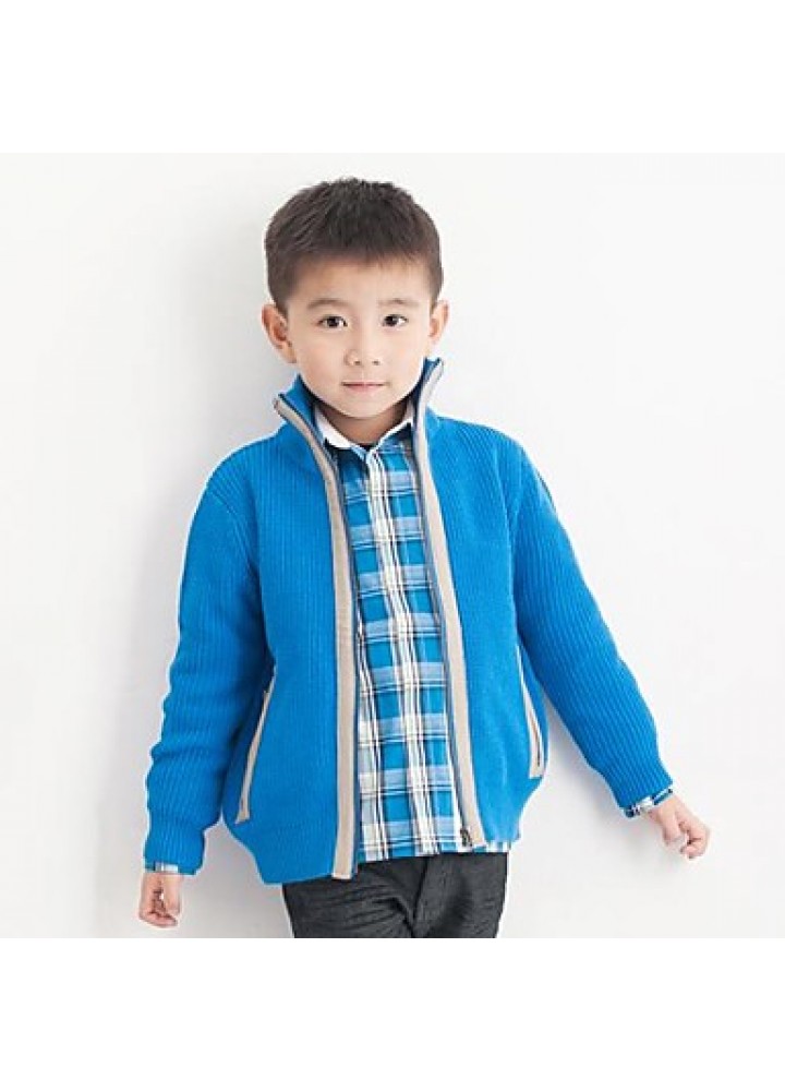 Boy Cute Cotton Sweater Cardigan Winter/Fall Long Sleeve  